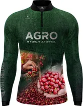 Comprar Camisa Agro Proteção Solar Uv50 Matreiro Café Dark Green