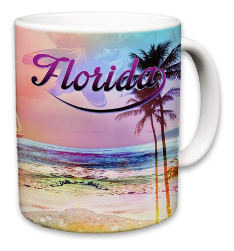 Sweet Gisele | Taza De Playa Tropical De Florida | Recuerdo