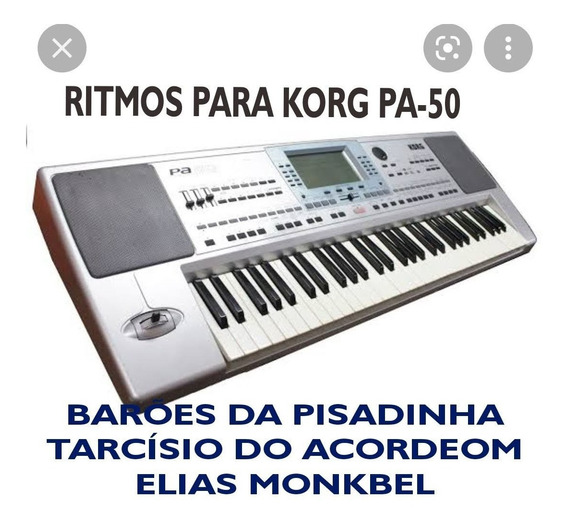 Ritmos P/teclado Pa-50 Tarcísio, Elias Barões | MercadoLivre