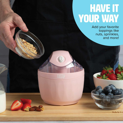Tasty Mini Ice Cream Maker, Make Ice Cream, Sorbet, Yogurt C