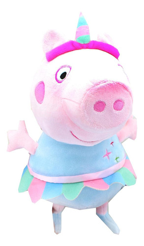 Eone Peppa Pig - Peluche De Unicornio De 13.5 Pulgadas