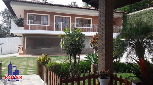 Imagem 1 de 30 de Linda Chácara De Alto Padrão Com Escritura De 6.200 Metros Com Casa Sede, Piscina E Toda Estrutura À Venda Em Mairiporã. - Ch01044 - 70739592