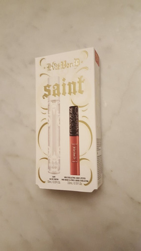 Kat Von D Saint Lipstick + Fragrance Travel Duo