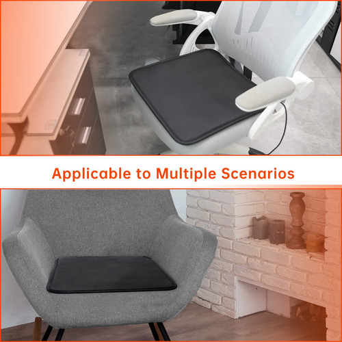 Almohadilla Térmica Para Silla De Oficina Marca Sin Modelo Color