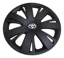 Comprar Tapones 4 Polveras Negro Mate R16 Toyota Corolla R16