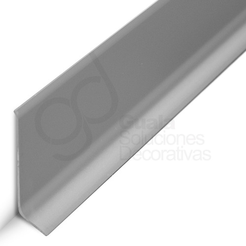 Zocalo Sanitario Aluminio Piso Hospitalario 10cm 2m 4601 Pq