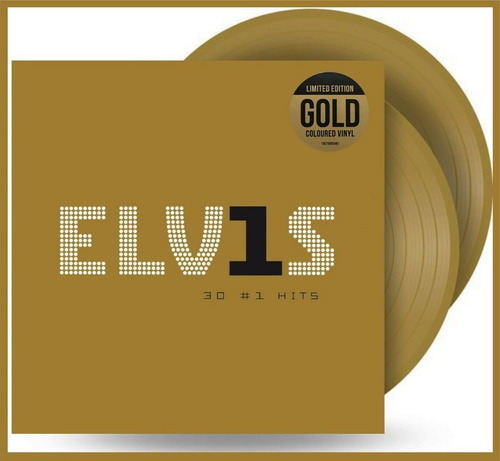 Elvis Presley 30 #1 Hits Lp 2vinilos Color Dorado En Stock