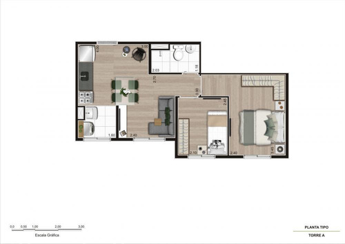 Imagem 28 de 29 de Compre Seu Apartamento Para Morar Com 35,23 M² No Condomínio Joy Vila Ré Em Vila Ré, São Paulo | Sp. - Apo334493v