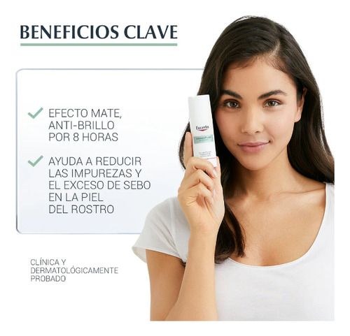 Eucerin Fluido Matificante + Protector Solar Oil Control