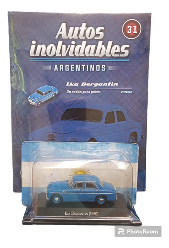 Autos Inolvidables Argentinos Ika Bergantin Num 31 Salvat
