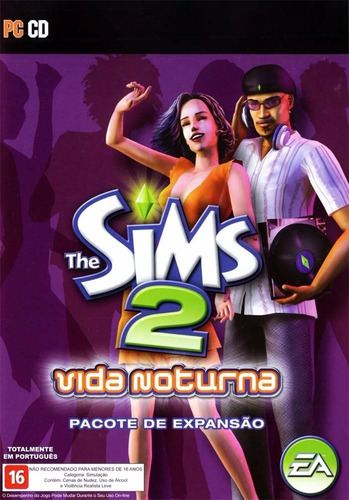Game Pc The Sims 2 Vida Noturna Edição De Luxe