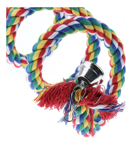 I Bird Perch Rope Bird Toy Para Loros Y Pájaros O Medianos