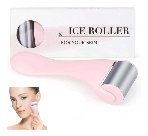 Ice Roller Rodillo Frio Para Masaje Facial Acero