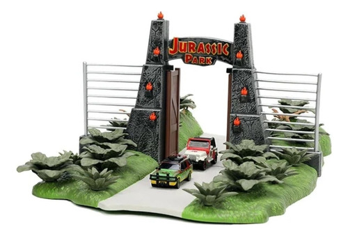 Coleccionable Puerta Jurassic Park Escala