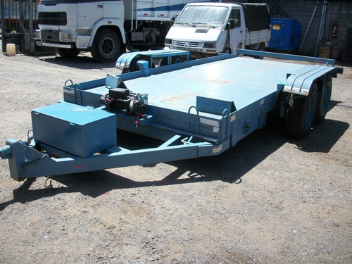 Tráiler Metalúrgica Vázquez De 6.000k Balancín C/malacate.