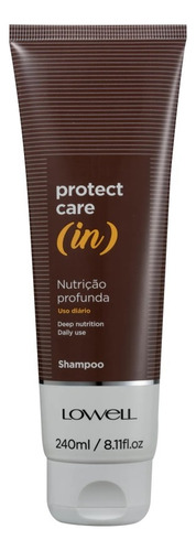 Lowell Protect Care In Shampoo Cabelo Ressecado Nutrição