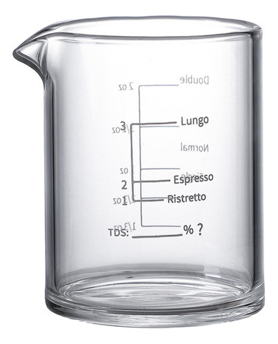 Kit De Barra De Cristal Transparente Para Chupitos De Espres