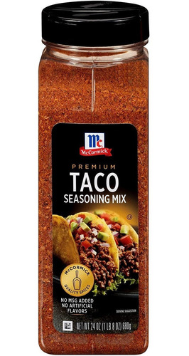 Mccormick Premium Taco Seasoning Mix, 24 Oz