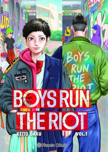 Libro Boys Run The Riot Nâº 01/04 - Gaku, Keito