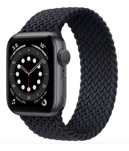 Imagem 2 de 2 de Pulseira Braided Solo Para Apple Watch 42/44mm - Preta - P