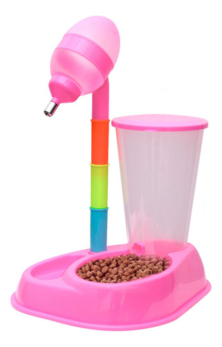 Plato Dispensador Agua Comida Mascota Perro Gato Ovalado Ax®