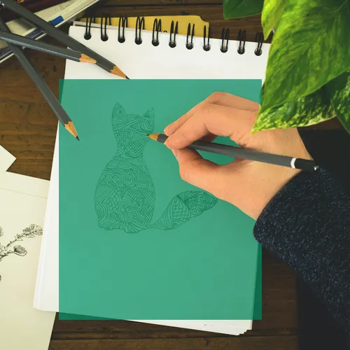 Paño De Dibujo Transparente Para Punto De Cruz, Papel De Tra