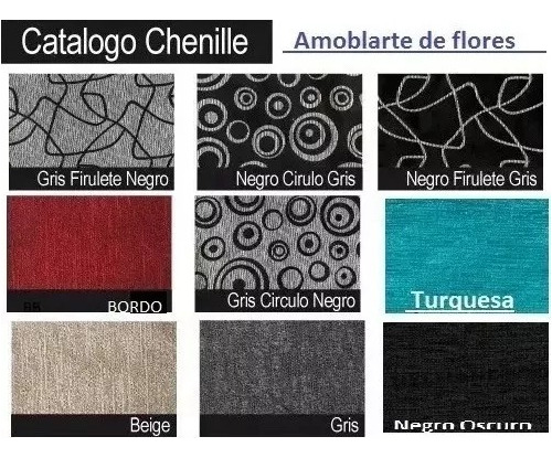 Mesa Fija De 1,40x0,80 Mas 4 Sillas Reforzadas En Chenille