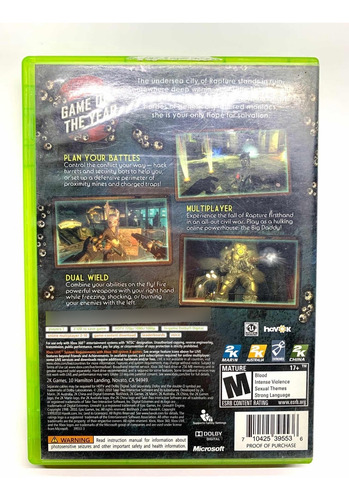 Bioshock 2 Xbox 360 (Usado)