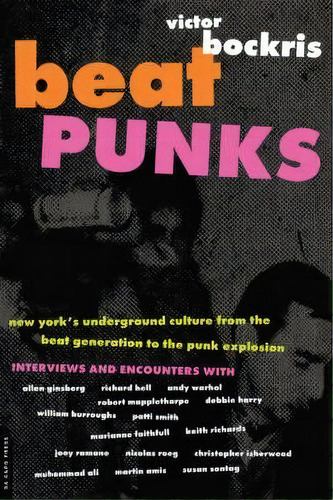 Beat Punks, De Victor Bockris. Editorial Ingram Publisher Services Us, Tapa Blanda En Inglés