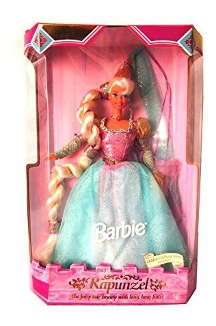 Barbie Rapunzel Muñeca Coleccionista Infantil Serie 1ª Edi