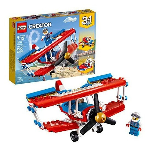 Lego Creator 3in1 Temerario Truco Plano 31076 Kit De Constru