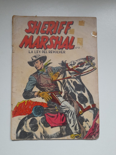 Revista Antigua Sheriff Marshal La Ley Del Revolver (Usado)