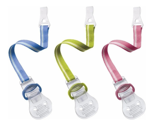 Clip Porta Chupetes Avent 0m+ Todos Los Colores
