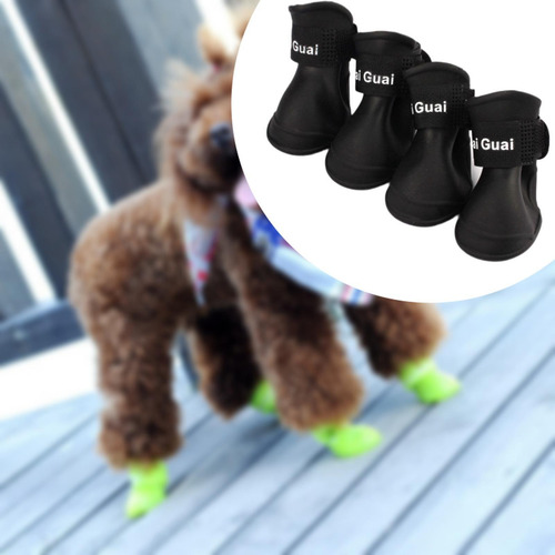2 X 4x Zapatos Para Perros, Botas Para Perros, Botines M