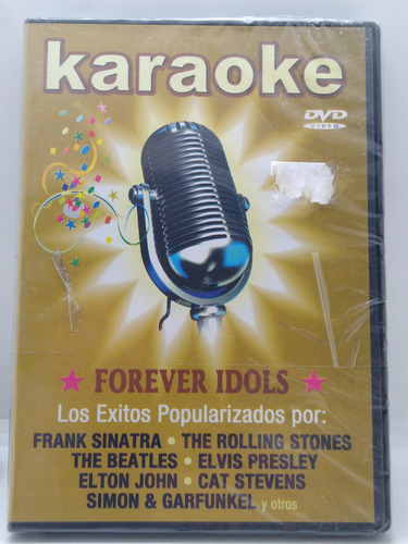 Karaoke Forever Idols Dvd Nuevo