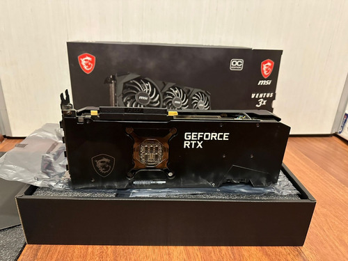 Placa De Video Nvidia Msi Ventus 3x Geforce Rtx 3080 Oc 10gb (Usado)