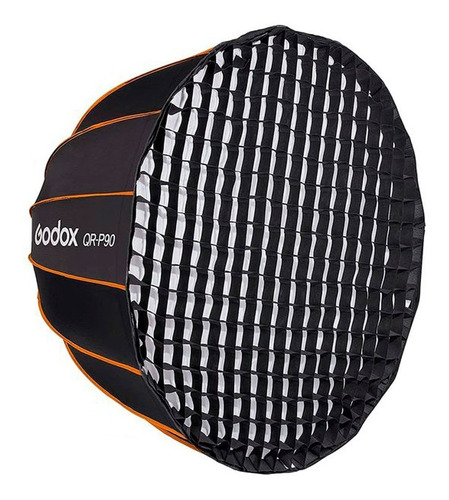 Softbox Godox Qr-p90 Parabólico Bowens Montagem Rápida Grid