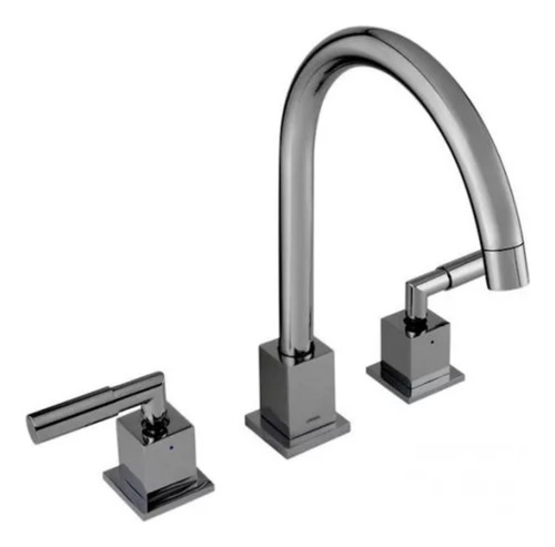 Mezcladora 8-12 Pulg C/desagüe Acero Inox 9269bts.9 Urrea Plateado