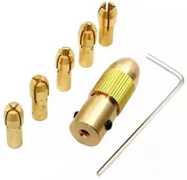 Comprar Mini Porta Brocas Mechas Mini Mandril Taladro 0.5 A 3mm