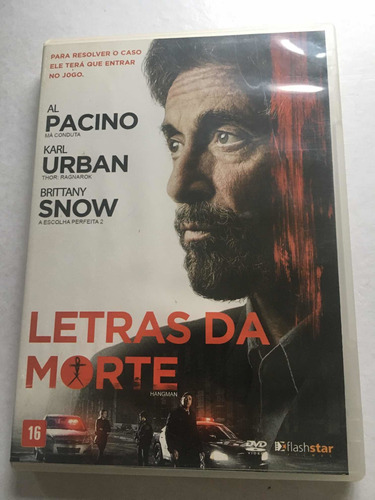 Letras Da Morte Dvd Original Usado