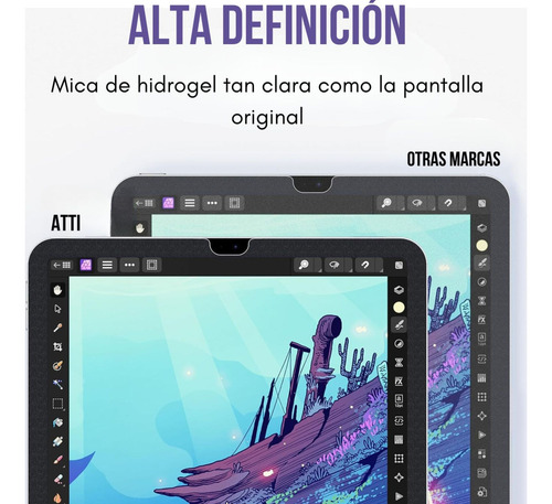 2 Micas De Hidrogel Para Pantalla De iPhone 13 Pro Max