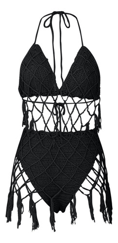 Zt Conjunto Traje De Baño Cuello Colgante Y Ropa Interior