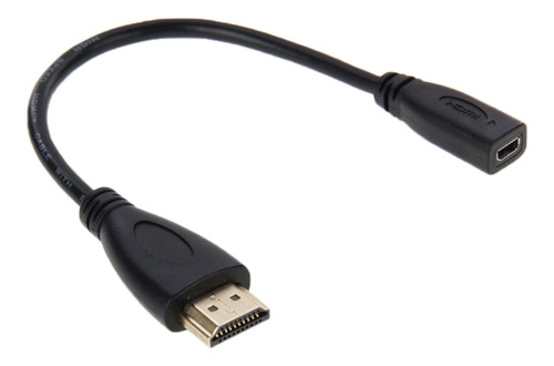 Cable Hdmi Macho A Micro Hdmi Hembra, Longitud: 20