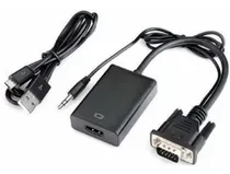 Comprar Adaptador Convertidor Vga A Hdmi C\u002Fcable Audio, Video Fullhd