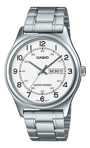 Reloj Casio Plateado Hombre Mtp-v006d-7b2 100% Original