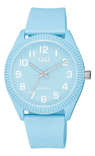 Reloj Q&q By Citizen V12a-009vy Para Mujer Sumergible 10 Atm