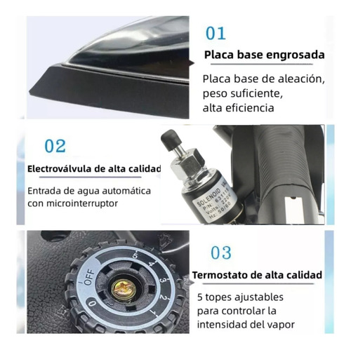 Plancha Vapor Profesional