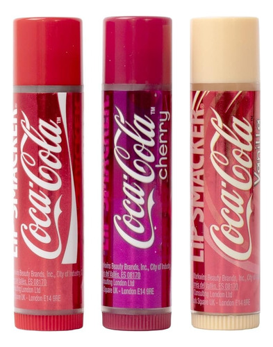 Lip Smacker Coca Cola/ Bálsamo 3 Pack