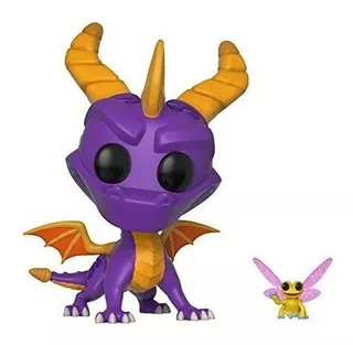 Funko Pop Y Buddy Dragon-spyro Y Sparx Multicolor