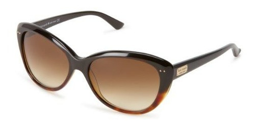 Gafas De Sol De Ojo De Gato Kate Spade Angeliqs, Color Tortu